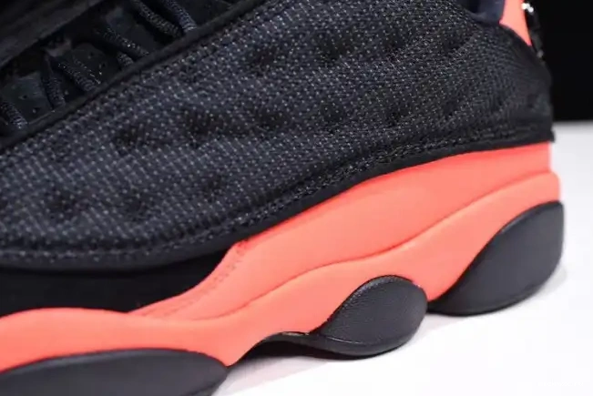 Rep Black AT3102-006 Infrared 13 Low Clot x Jordan Air 0520